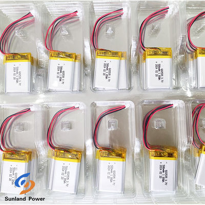 Polimerowe baterie litowo-jonowe LP602535 3.7V 500mAh Dla małych produktów gospodarstwa domowego