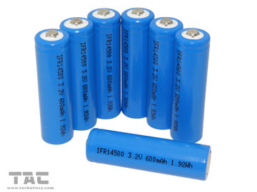 Bateria słoneczna IFR14500 AA 3,2 V 600 mAh LiFePO4 Bateria do światła słonecznego