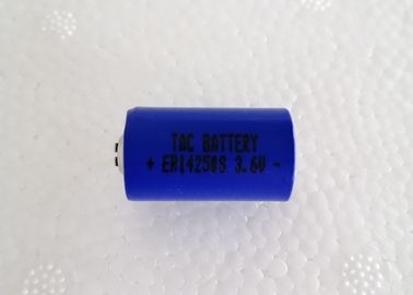 ER14250 3,6 V bateria litowa 1 / 2AA Li-Soci2 800 mAh do akumulatora wysokotemperaturowego
